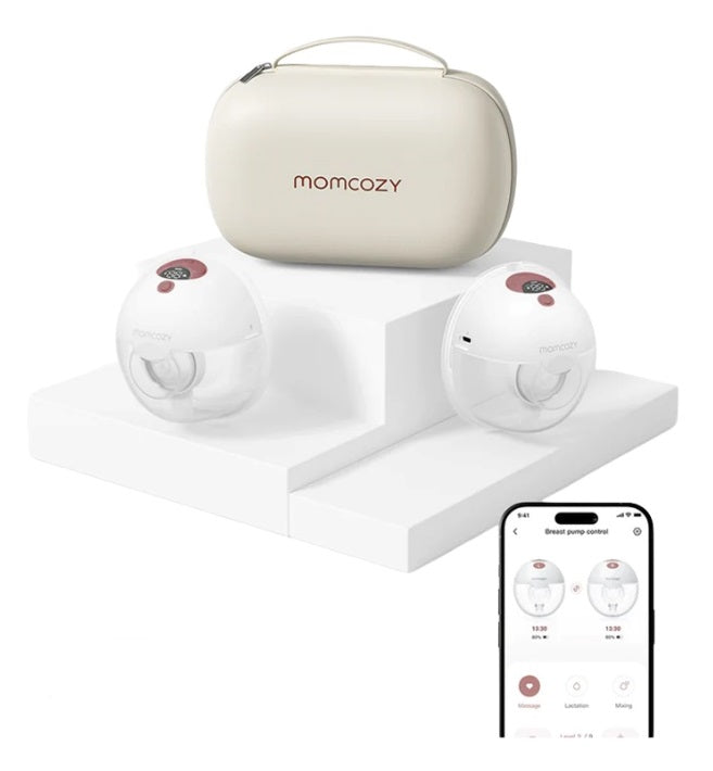 MomCozy M5 Smart Wearable Breast Pump - Upgraded With App Control - Upgrade